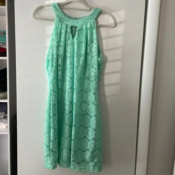 foam green dress Ali Golden Fitted Tank Dress main image 0